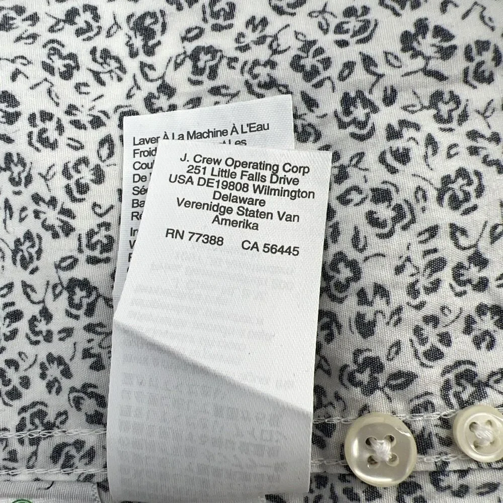 Lot of 2 J.CREW Slim Secret Wash Long Sleeve Button Down Shirts Size S 20x29 EUC